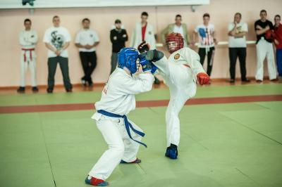 Рязанские спортсмены взяли одиннадцать наград Кубка по армейскому рукопашному бою